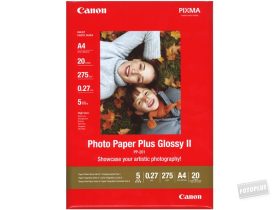 Canon PP-201 20 lap A/4 fényes fotópapír 265g