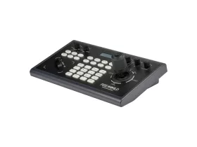   Feelworld KBC10 PTZ kamera vezérlő, joystickkal, billentyűzettel, LCD kijelzővel és PoE támogatással