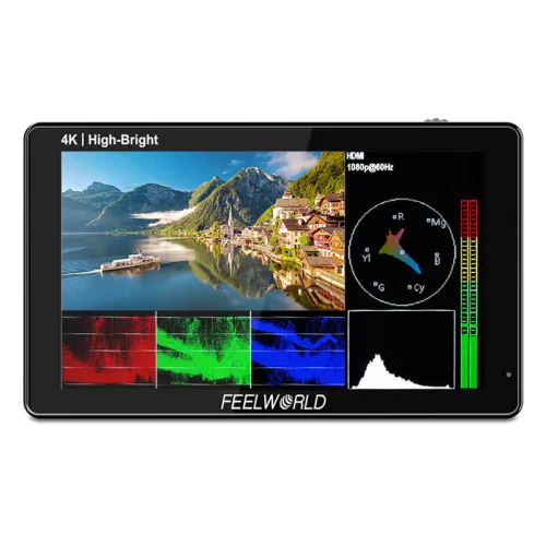Feelworld LUT5E 5.5"-os kontroll monitor