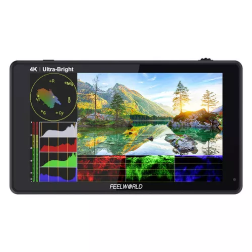 Feelworld LUT6 6" 4K HDMI érintőképernyős kontroll monitor