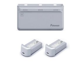 Potensic Atom Charging Hub with Two Batteries