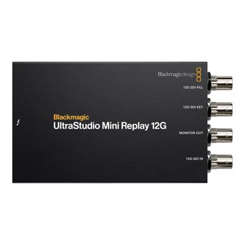 Blackmagic Design UltraStudio Mini Replay 12G videórögzítő és visszajátszó eszköz