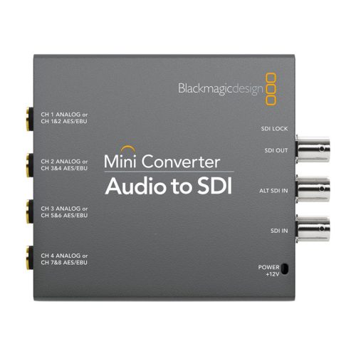 Blackmagic Design Mini Converter - Audio To SDI 2