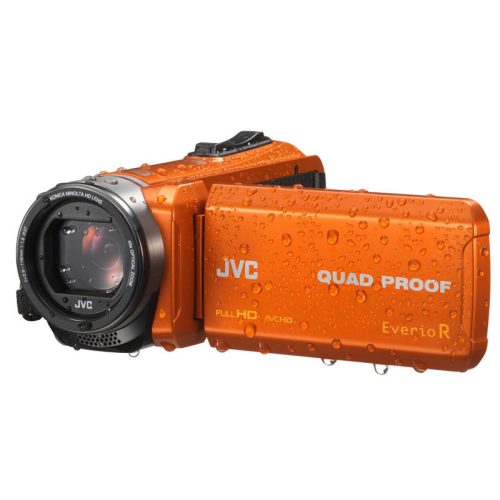 JVC GZ-R445DEI QUAD-PROOF Full HD kamera (narancssárga)
