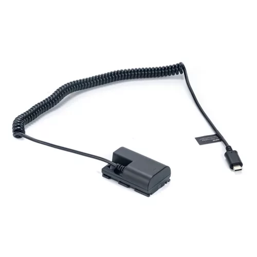 Tilta Canon LP-E6 dummy akkumulátor USB-C PD tápkábellel