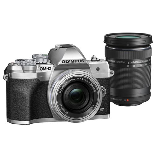 Olympus E-M10IV 1442 Pancake DZ Kit ezüst/ezüst/fekete + 18000 pénzvisszatérítés