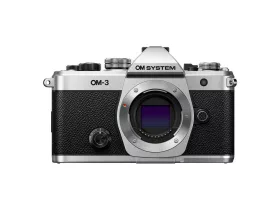 OM System OM-3 camera (Silver)