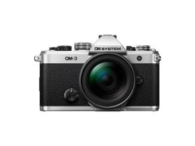 OM System OM-3 12-45mm f/4 camera Kit (Silver/Black)