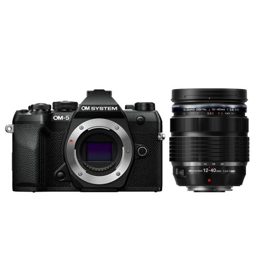 OM System OM-5 Mark II 12-40mm f/2.8 kit (Black)