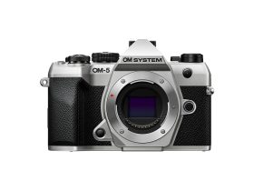OM System OM-5 Mark II camera silver