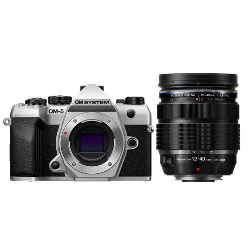 OM System OM-5 Mark II 12-40mm f/2.8 kit (Silver)