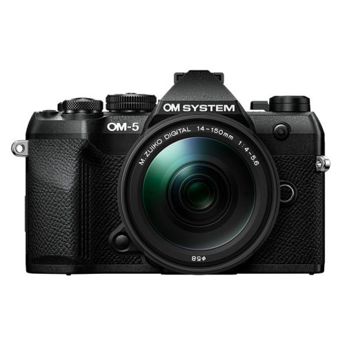 OM System OM-5 Mark II 14-150mm f/4-5.6 Kit fekete
