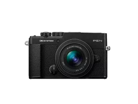 OM System PEN 14-42mm f/3.5-5.6 III Kit (fekete)