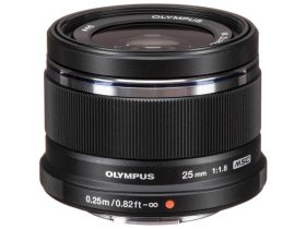   Olympus M.ZUIKO DIGITAL 25mm 1:1.8 (ES-M2518) fekete objektív