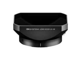 OM System LH-48 Lenscap (metal) black