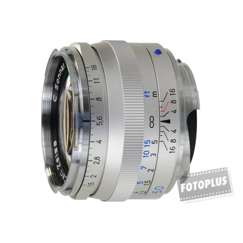 Zeiss C Sonnar T* f/1,5 50mm ZM ezüst objektív