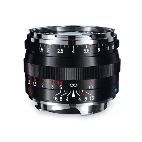 Zeiss C Sonnar T* f/1,5 50mm ZM ezüst objektív