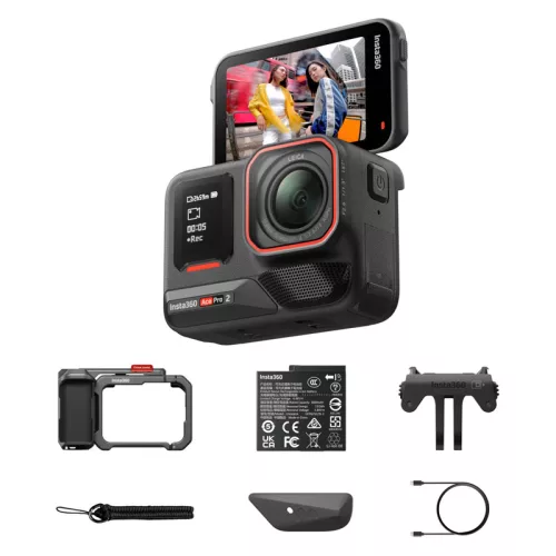 Insta360 Ace Pro 2 Single Battery Xplorer Bundle akciókamera szett, sötétszürke