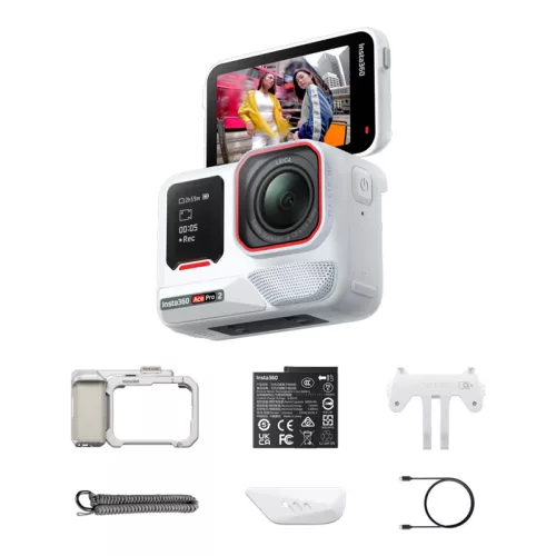 Insta360 Ace Pro 2 Single Battery Xplorer Bundle akciókamera szett, ezüst