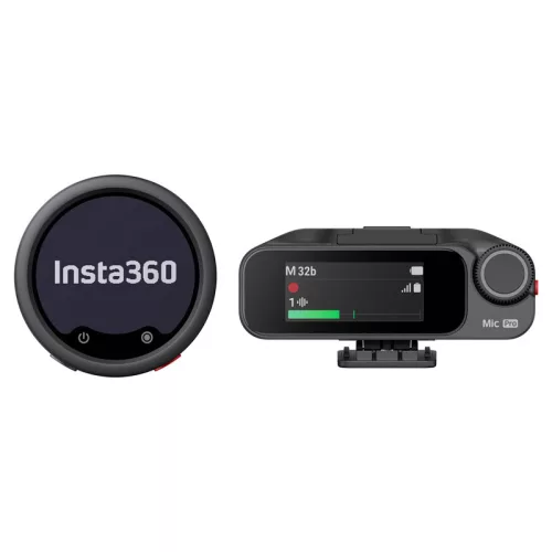 Insta360 Mic Pro vezeték nélküli mikrofon rendszer (1 TX + 1 RX)