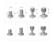 Smallrig AAK2326 Screw Set kamera kiegészítőkhöz