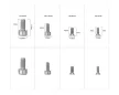 Smallrig AAK2326 Screw Set kamera kiegészítőkhöz