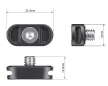 SmallRig 2366 nyakpánt adapter stabilizátorhoz (2db-os)