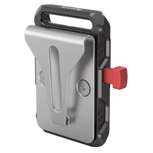 Smallrig 2990 mini V-Mount akkumulátor adapterlap övcsipesszel