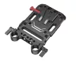 SmallRig 3016 V Mount Battery Plate with Dual 15mm Rod Clamp