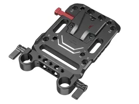 SmallRig 3016 V Mount Battery Plate with Dual 15mm Rod Clamp