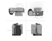 Smallrig 3538 Cage With Grip Sony ZV-E10-hez