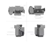 SmallRig Rhinoceros Cage for Sony Alpha 7R V / Alpha 7 IV / Alpha 7S III