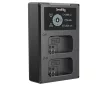 Smallrig 4081 NP-FW50 akkumulátor töltő