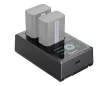 Smallrig 4081 NP-FW50 akkumulátor töltő