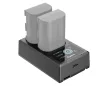 Smallrig 4084 LP-E6NH akkumulátor töltő