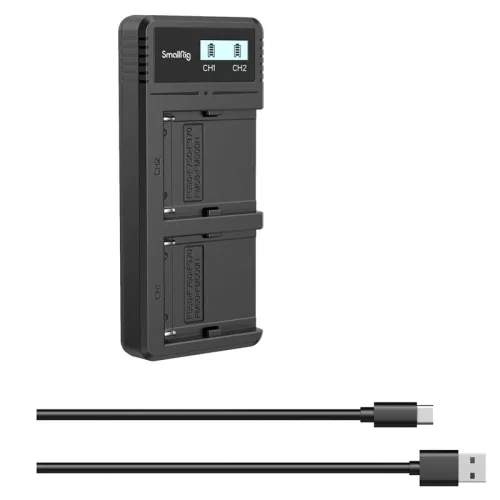 Smallrig 4086 NP-F970 akkumulátor töltő