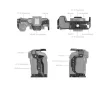 SmallRig Cage for Canon EOS R8 4212