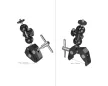Smallrig 4373 rák alakú Super Clamp rögzítőbilincs kit gömbfejjel és Magic Arm karral