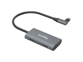   Smallrig 4598 USB-C HUB 4-In-1 PD/USB-C 3.1/USB-C 2.0 with Audio Adapter