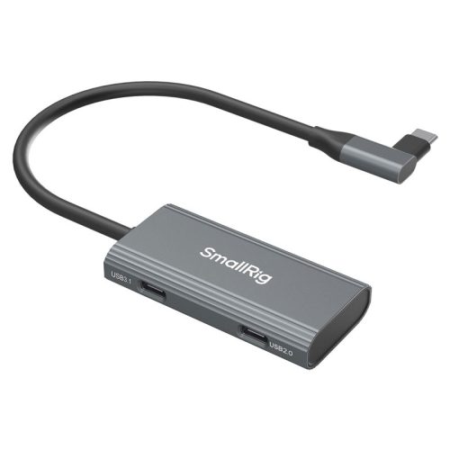 Smallrig 4598 USB-C HUB 4-In-1 PD/USB-C 3.1/USB-C 2.0 with Audio Adapter