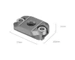 Smallrig 4640 Hawklock H21 Quick Release Mini NATO Rail for DJI Stabilizers