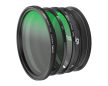 Smallrig 67mm VND 2-32, CPL, black mist 1/4 filter kit 4726