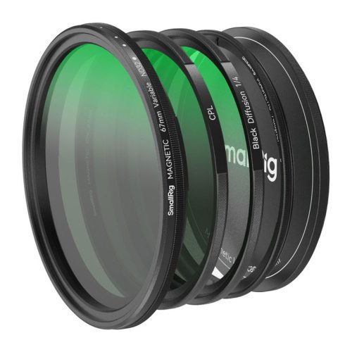 Smallrig 67mm VND 2-32, CPL, black mist 1/4 szűrő kit 4726
