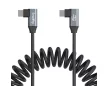 Smallrig 4793 USB-C Angeled To USB-C Angeled Coiled Data Cable