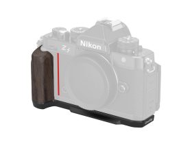  Smallrig 4801 L-Shape Mount Plate With Wooden Handle for Nikon Z F