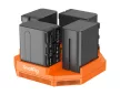 Smallrig 4834 NP-F970 4-Channel Camera Battery Charger & 4-Battery Kit