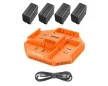 Smallrig 4834 NP-F970 4-Channel Camera Battery Charger & 4-Battery Kit