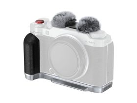   Smallrig 4875 L-Shape Mount Plate With Silicone Handle For Fujifilm X-M5 Silver