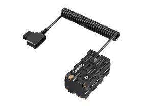   Smallrig 4884 D-Tap to Dual-Sided NP-F Dummy Battery Power Cable