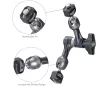 Smallrig 4899 17 cm-es Rosette Magic Arm ARRI pozicionáló csavarral